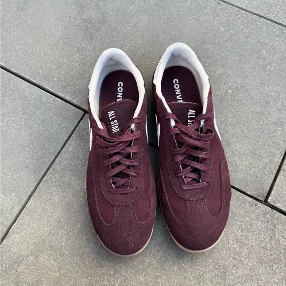 Converse Women's Athletic Shoes - Maroon - Picture 4 of 5